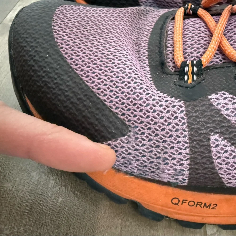 Merrell Antora QForm2 Shoe Mountain W 11‎ Trail Running Vibram Sneaker Colorful